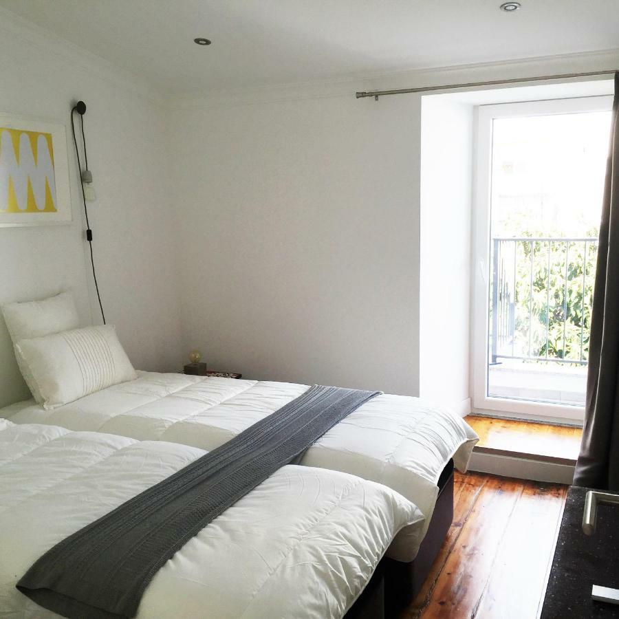 리스본 Apt Lumineux Terrasse Principe Real 아파트 외부 사진
